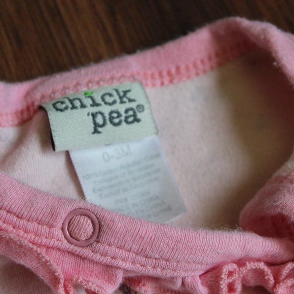 Baby Girl Jammie lot of 2 - Picture 3 of 3